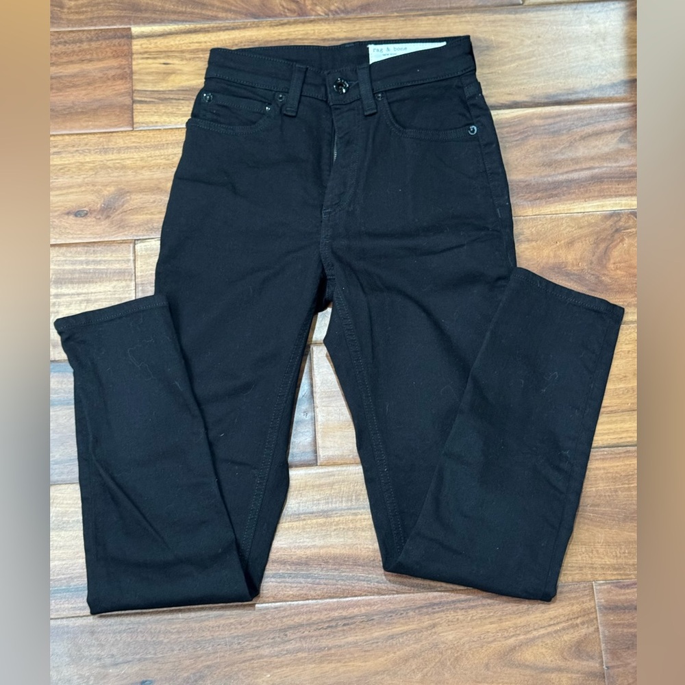 rag & bone Women’s Slim Black Jeans